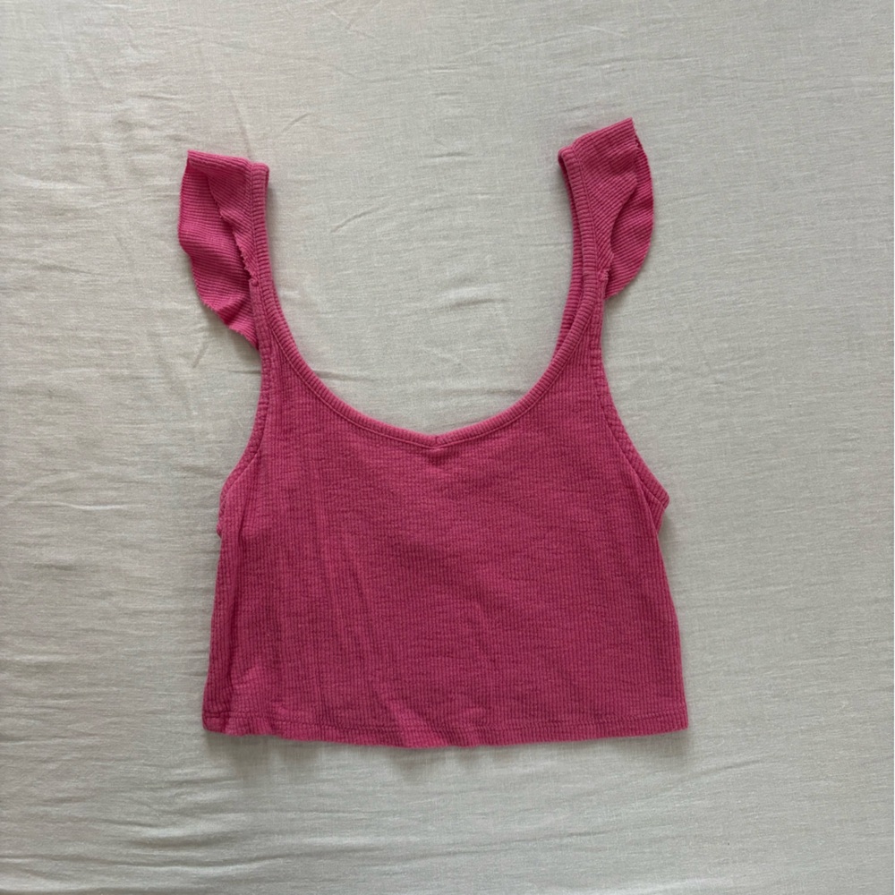 Urban Outfitters Raspberry Crop Top